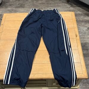 Nike Navy Tear Away Athletic Pants M